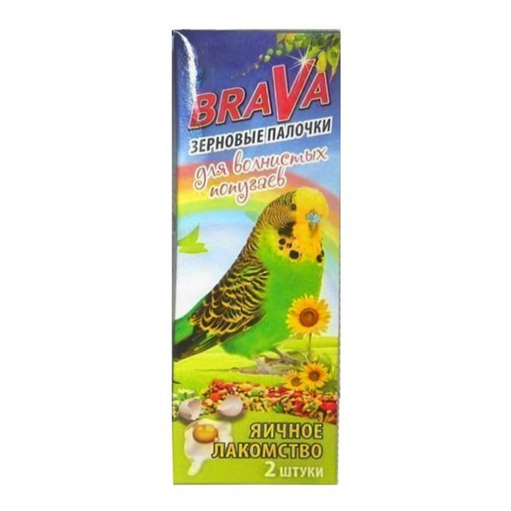 Brava лакомство для попугаев палочки
