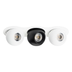 i636627262 Светильник INTERO LED 9W*3 850LM*3 24G БЕЛЫЙ/ЧЕРНЫЙ 3000K (217636+217062+217072+217062)