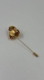 Брошь булавка с кристаллом