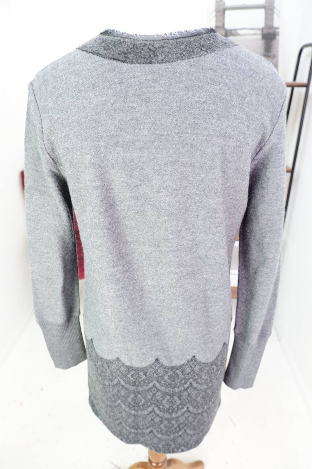 Кардиган Twin Set теплый из шерсти, маркировка S, визуально на 44 размер