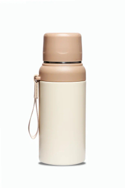 Термос бежевый, 600 мл