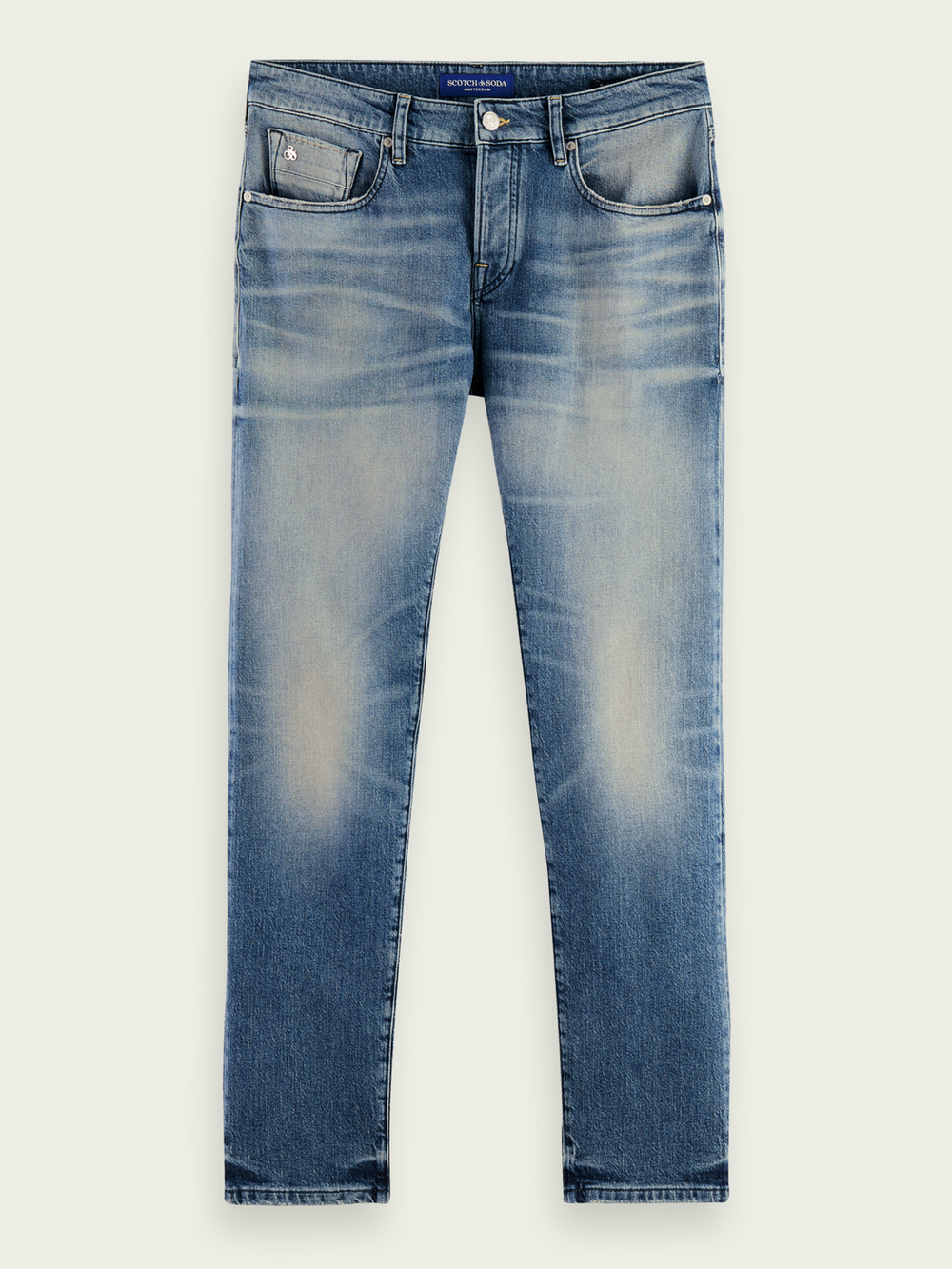 Джинсы Scotch&Soda Ralston regular-slim jeans - Super Blue 165619/4667