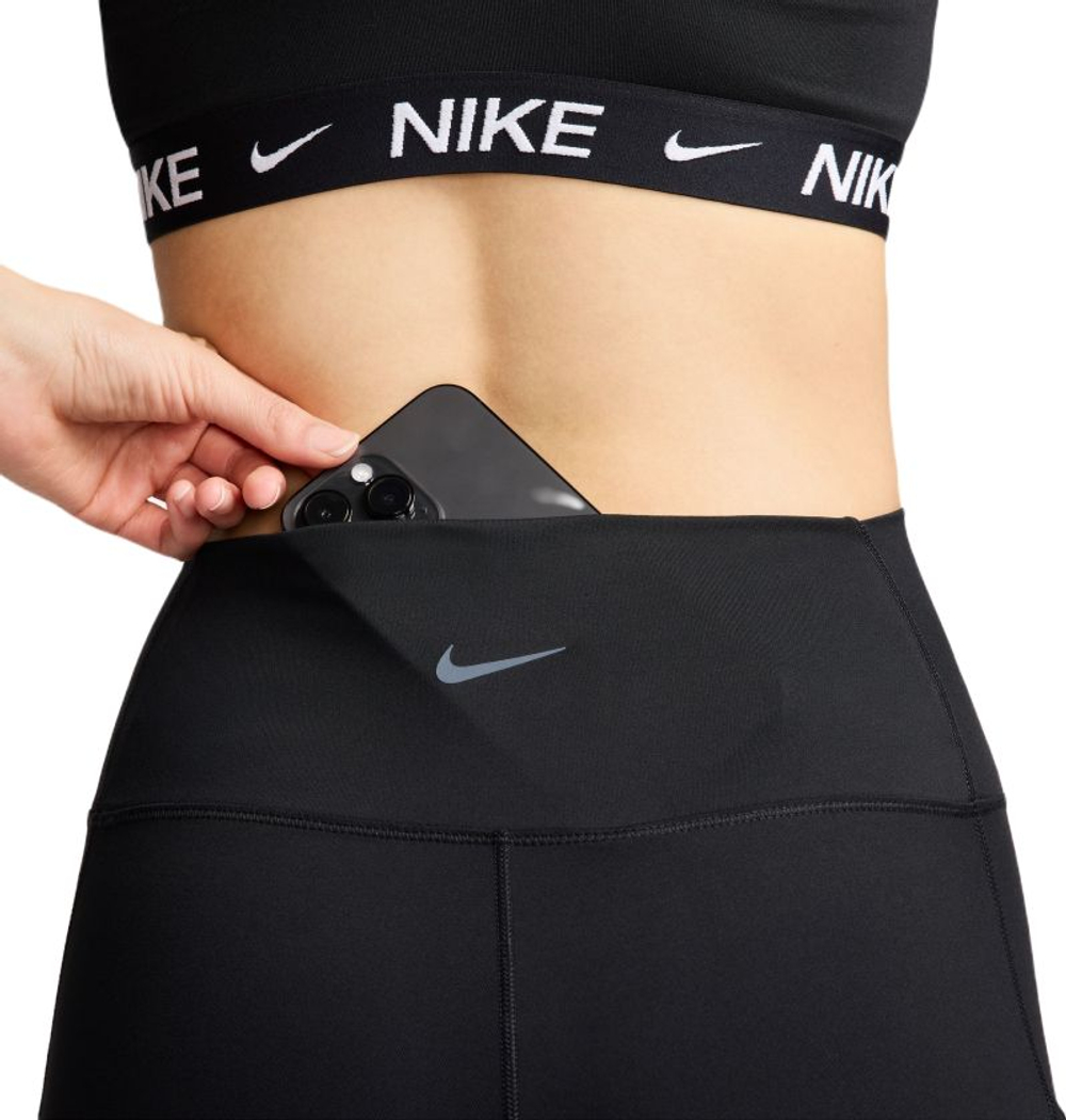 Леггинсы Nike Dri-Fit One 7/8 High-Rise - black/black