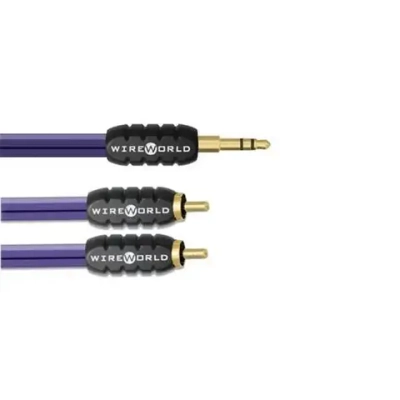 Wireworld Pulse 3.5mm to 2 RCA 3.0m , кабель 3.5мм на 2 RCA, 3м., шт. (PUN3.0M)