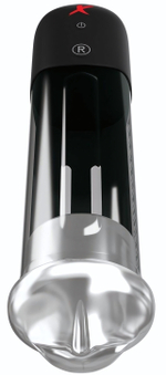 Автоматическая вакуумная помпа Blowjob Power Pump (Цвет: прозрачный)