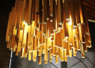 люстра WOOD 5 ( by O*THENTIQUE  )