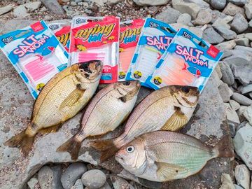 Черви съедобные искусственные LJ Salty Sensation SALT WORM 2.0in (05,00)/S31 12шт.