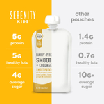 Serenity Kids, смузи с коллагеном, для детей от 6 месяцев, батат и специи, 99 г (3,5 унции)