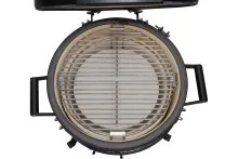 Керамический угольный гриль Diamond Egg Smart Deep Black, 33 см, чёрный