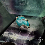 Накрутка "Oyster Turquoise" - Желтое золото