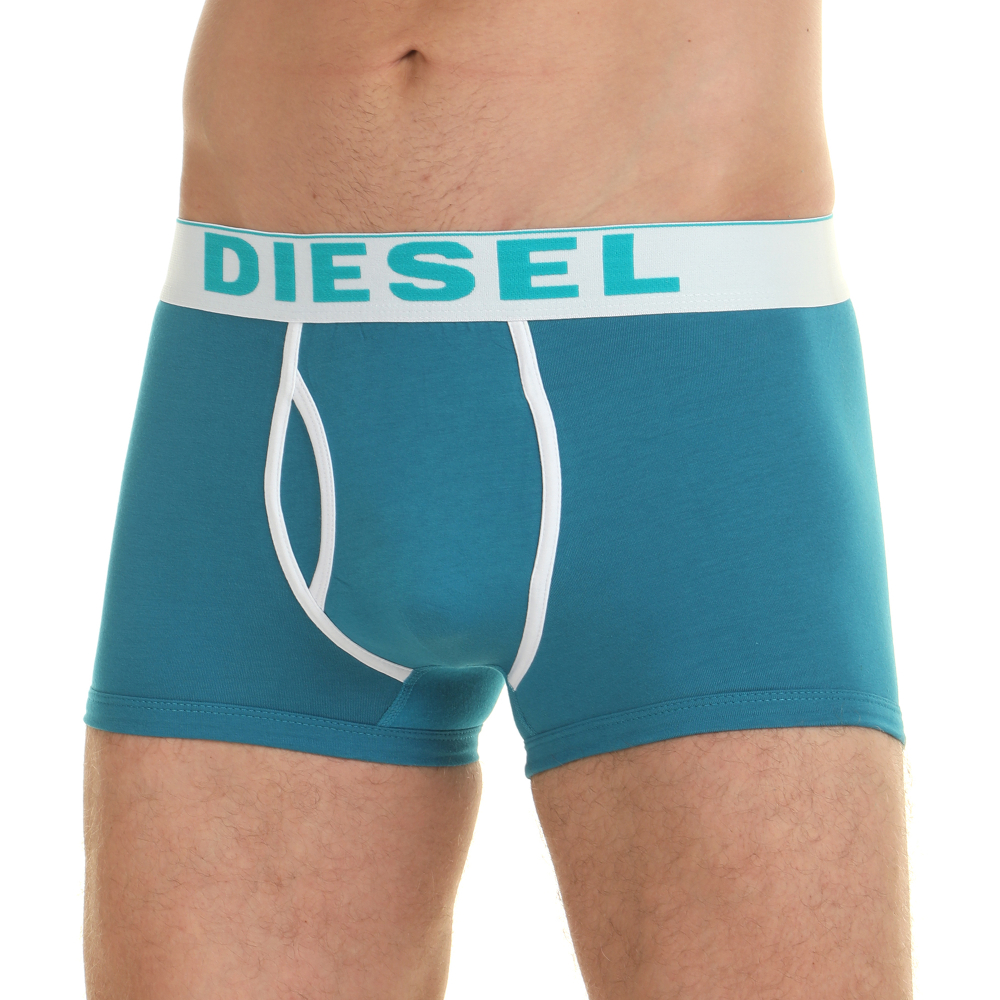 Мужские трусы боксеры голубые Diesel