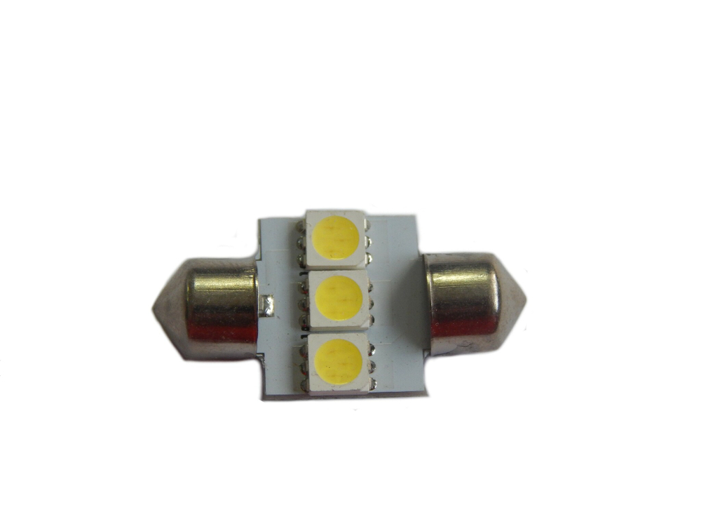 Лампа светодиодная 5050-3LED 36mm WHITE 12V 4154W лампа 4154W