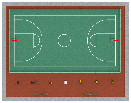 Игровая площадка 30х25 метров