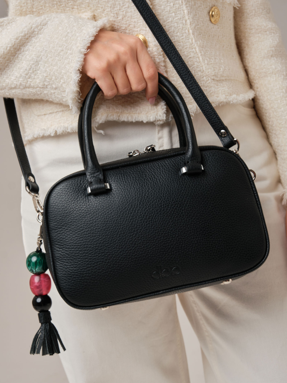 Кожаная сумка Hawaii DBR 31216 черный