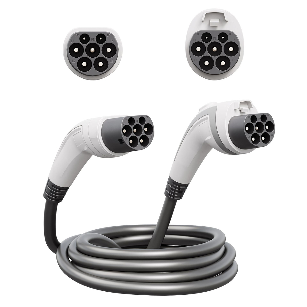 Кабель Type2-GB/T для подключения к зарядной станции "EOS Charge",трехфазный, 5 м