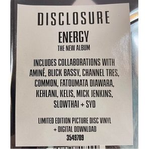 Disclosure / Energy (Picture Disc)(2LP)
