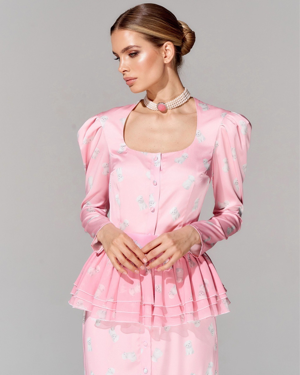 Платье длины миди