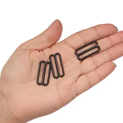 Регулятор для бретели черный 25 мм