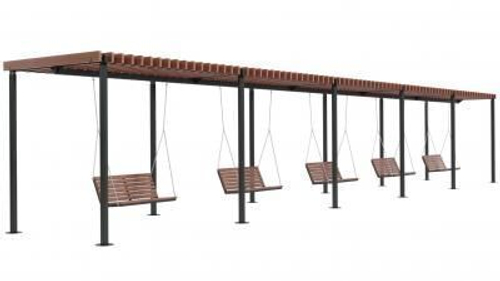 Пергола-качели «Радуга»
