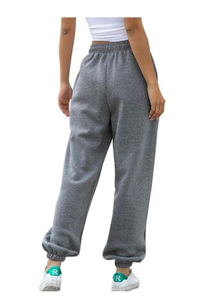 Универсальные бренды Темно-серые спортивные штаны для бега трусцой