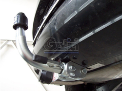 Оцинкованный фаркоп на SEAT Altea 2004-2015, SEAT Leon 2005-2013 (без электрики), Galia S074C
