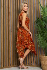 Платье Лабиринт любви (оранжевое) П12728-15 LT Collection
