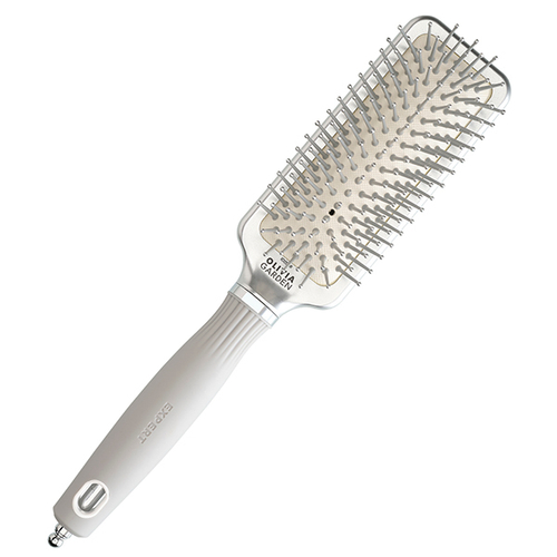 Olivia Garden Щётка Expert Care Rectangular Nylon Bristles Silver S