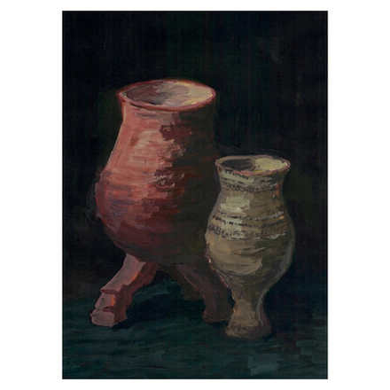 Открытка Чороон на темном фоне 10*15 см