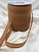 Косая бейка хлопок №181 коричневый GAMMA GK-15C 14-15 мм