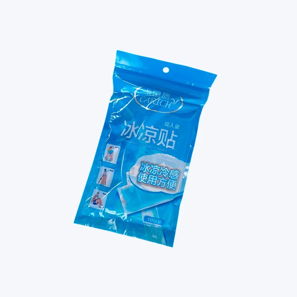 CARICH Охлаждающие пластыри для взрослых, 10 шт.