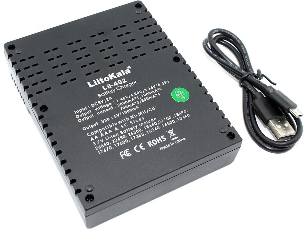 Зарядное устройство для аккумуляторов Liitokala 18650 Lii-402
