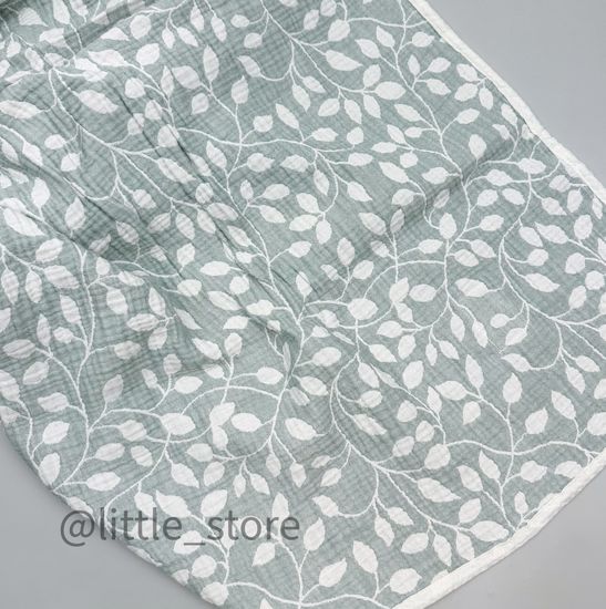 Плед-одеяло из муслина, Оливковая ветвь