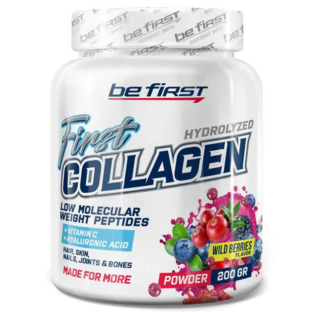 Be First Collagen + Hyaluronic acid + Vitamin C (200 гр.)