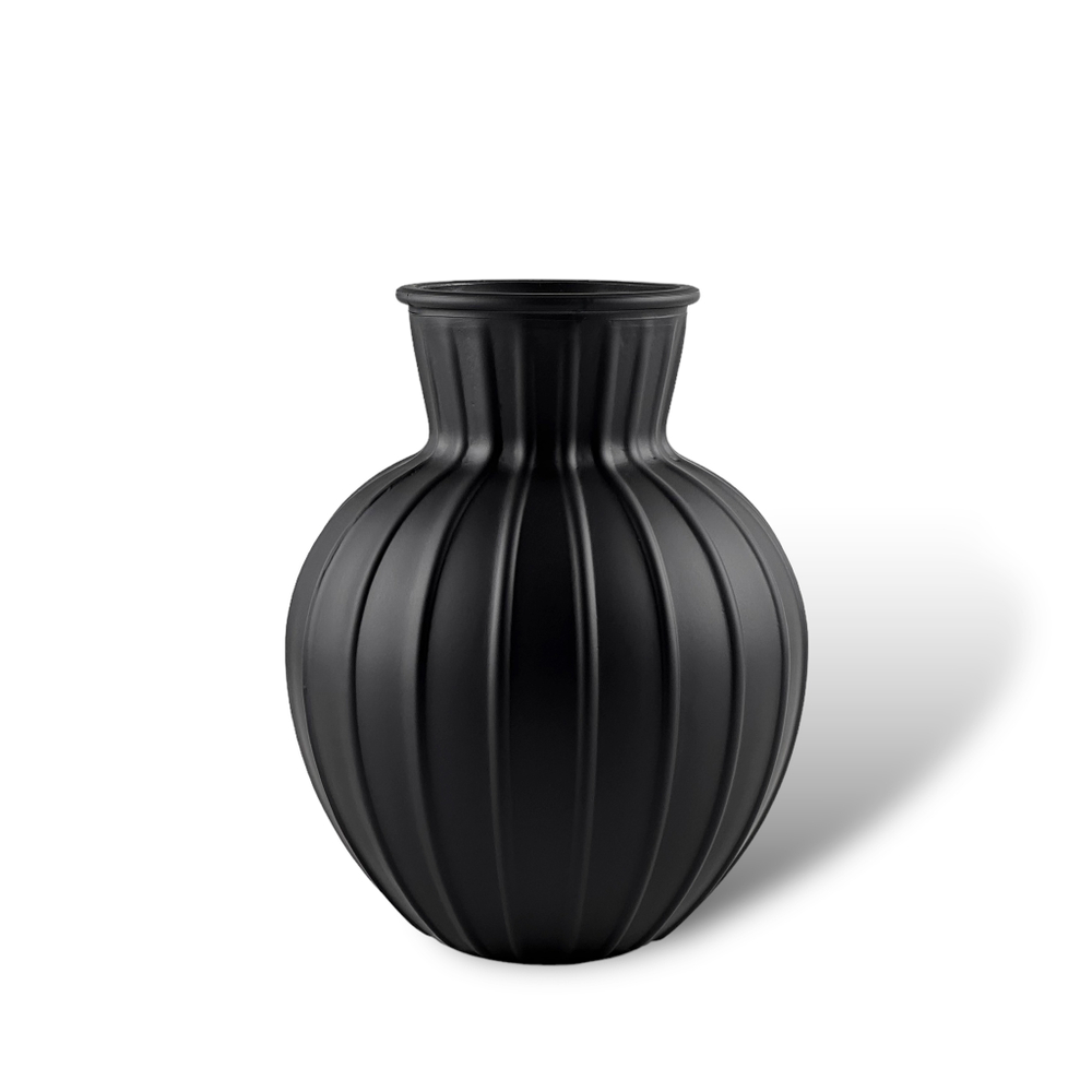 Ваза "Белла" (EleganT) "BlackMaTT" (Черная матовая)