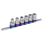 Набор торцевых головок 1/2", TORX Е-стандарт, Е10-Е20, 6 предметов KING TONY 4106PR