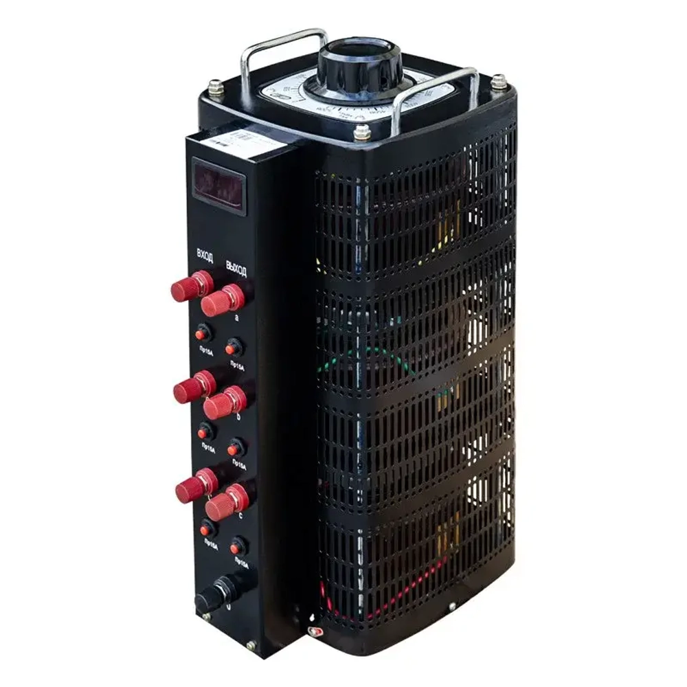 ЭНЕРГИЯ ЛАТР Black Series 3Ф TSGC2-15кВА 15А лабораторный автотрансформатор Е0102-0206