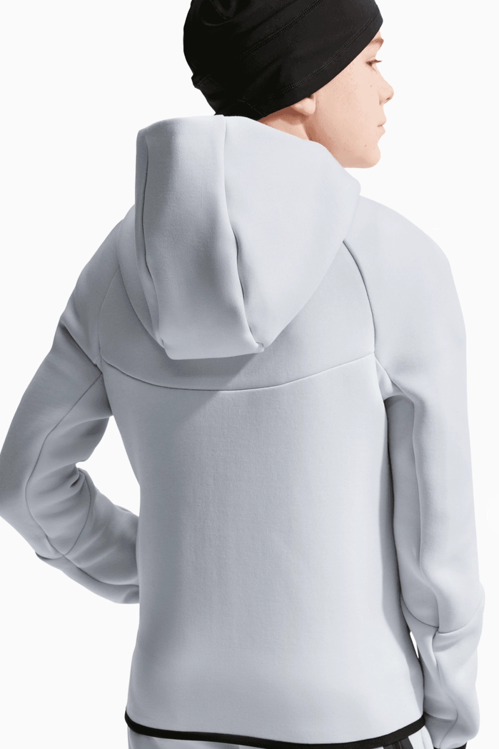 Кофта Nike Netherlands 2026 Tech Fleece Windrunner Junior - серый