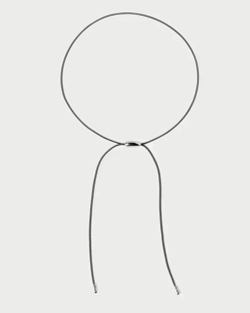 Колье Oslo Серебро 925 пробы покрытое родием