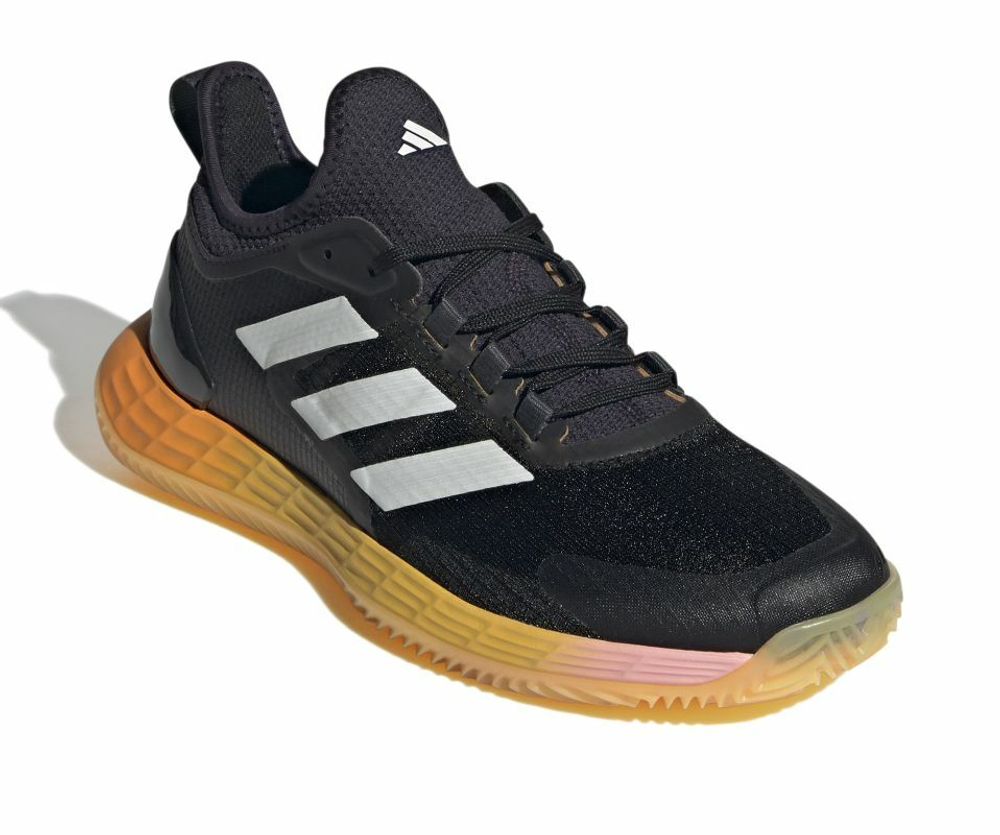 Женские Кроссовки теннисные Adidas Adizero Ubersonic 4.1 W Clay - black/orange/yellow