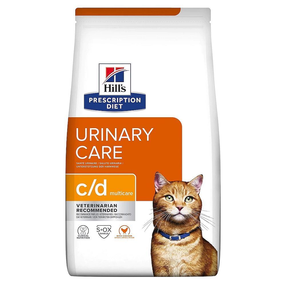 Hill&#39;s PD c/d Multicare Urinary Care 3кг сухой корм для кошек с курицей