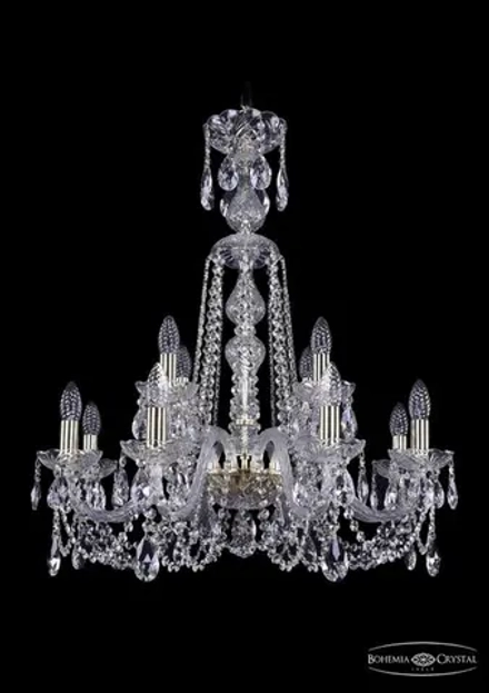 Подвесная люстра Bohemia Ivele 1402/8+4/240/XL-77/G