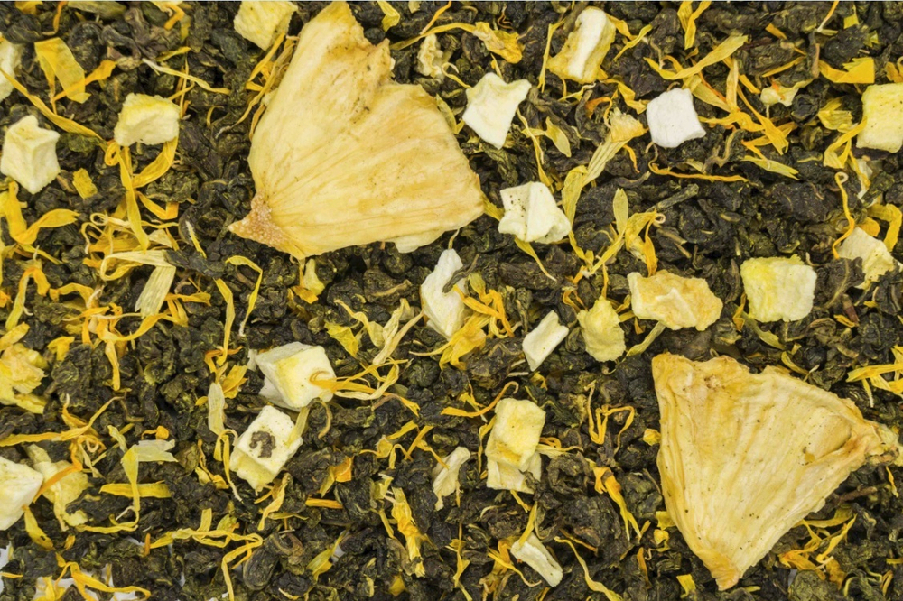 7757D Чай улун ароматизированный "Ананасы в шампанском"