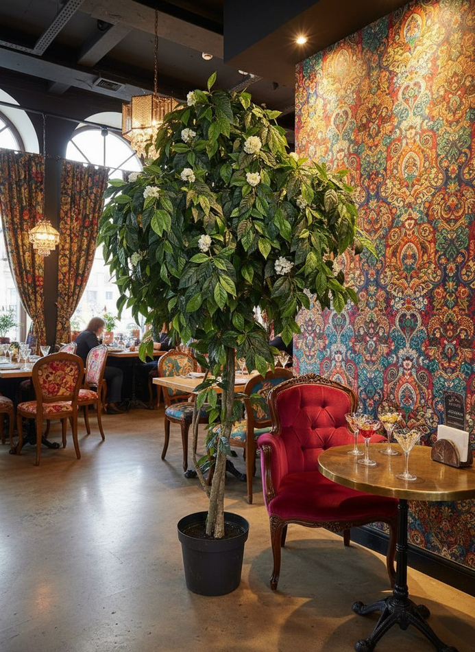 Дерево Яблоня 280см в кашпо