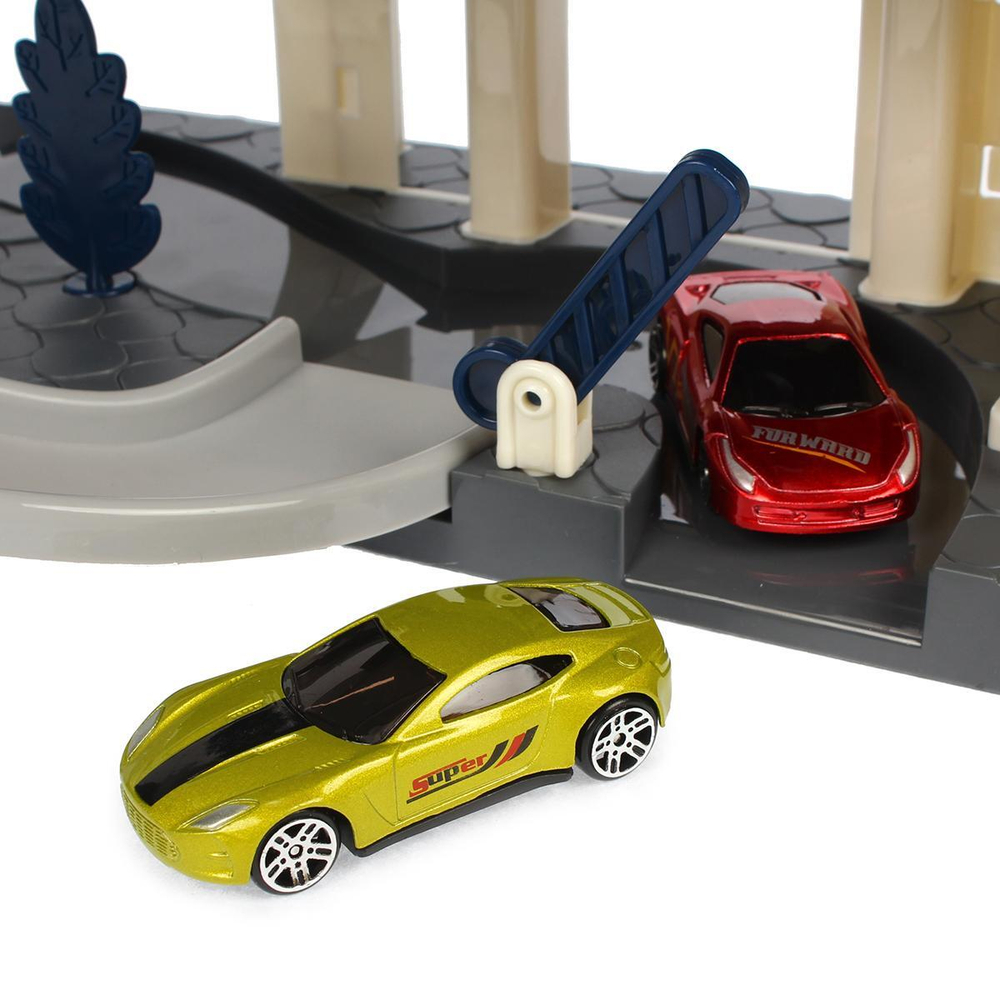 Парковка с транспортом, коробка 5A-1