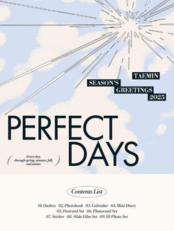 товары TAEMIN - PERFECT DAYS 2025 Season's Greetings