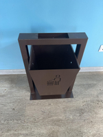 Урна металлическая УК-3 Коричневая