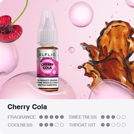 ELFLIQ - Cherry Cola (5% nic, 30ml)