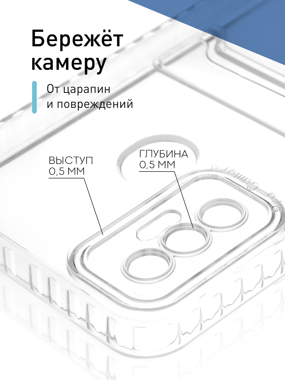 Чехол ROSCO для Tecno Spark 7 (арт. TCN-S7-TPU-01-POCKET )