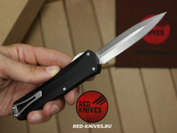 Heretic Knives Manticore-E D/E - черная рук, светлый клинок RK/Н95
