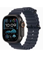 Watch Ultra 2, 49 мм, Black Titanium Ocean Band, Navy